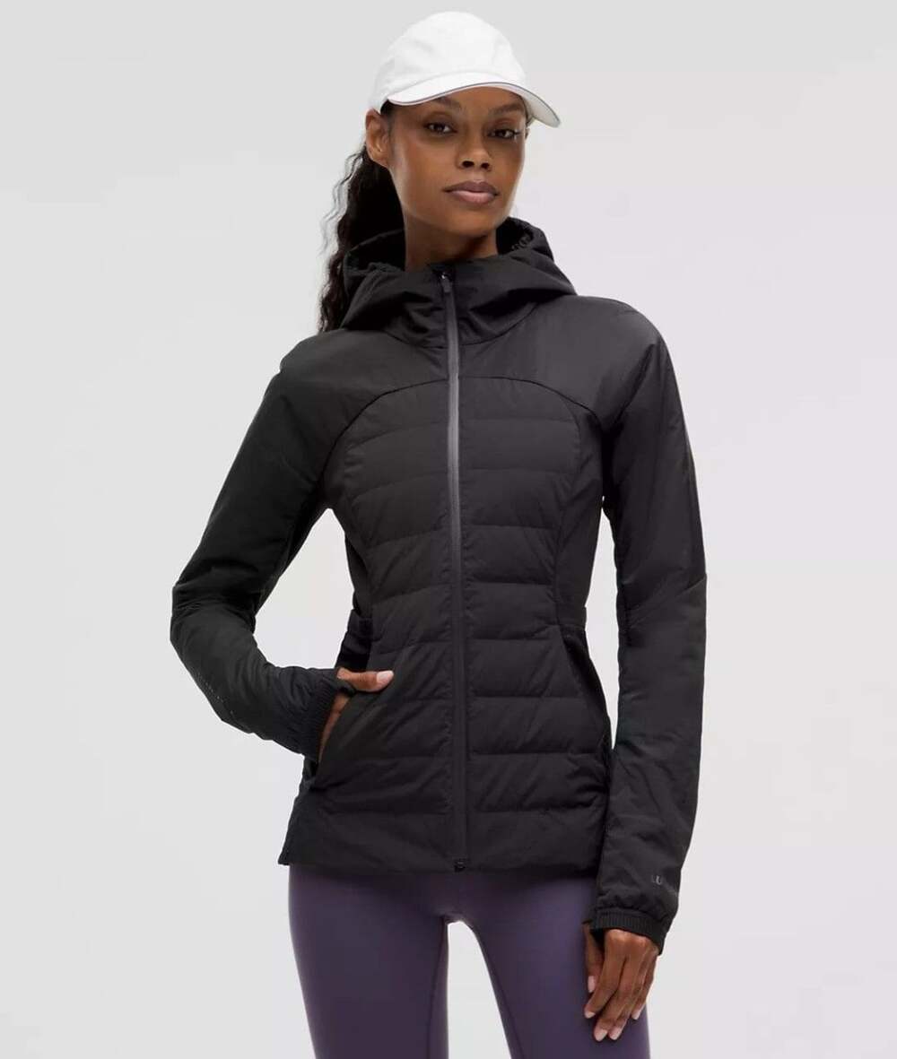 027 Lululemon Down For It All Jacket Coat Size 2
